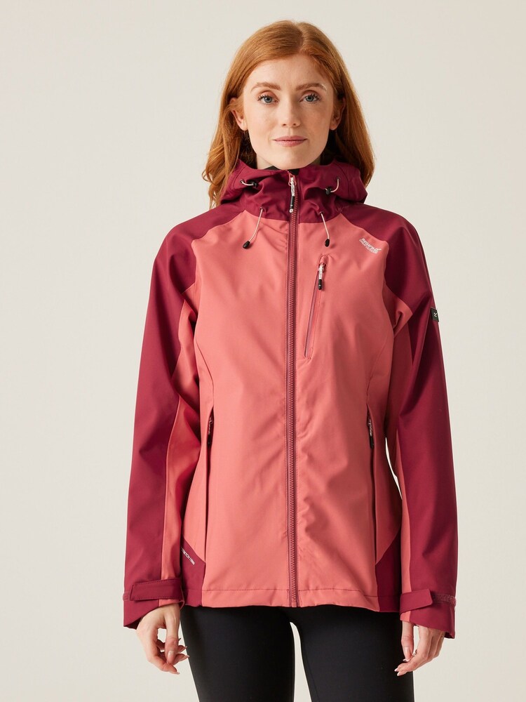 Regatta Red Womens Birchdale Waterproof Jacket - Image 1 of 9