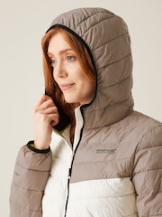 Regatta White Womens Hooded Hillpack III Jacket - Image 4 of 9