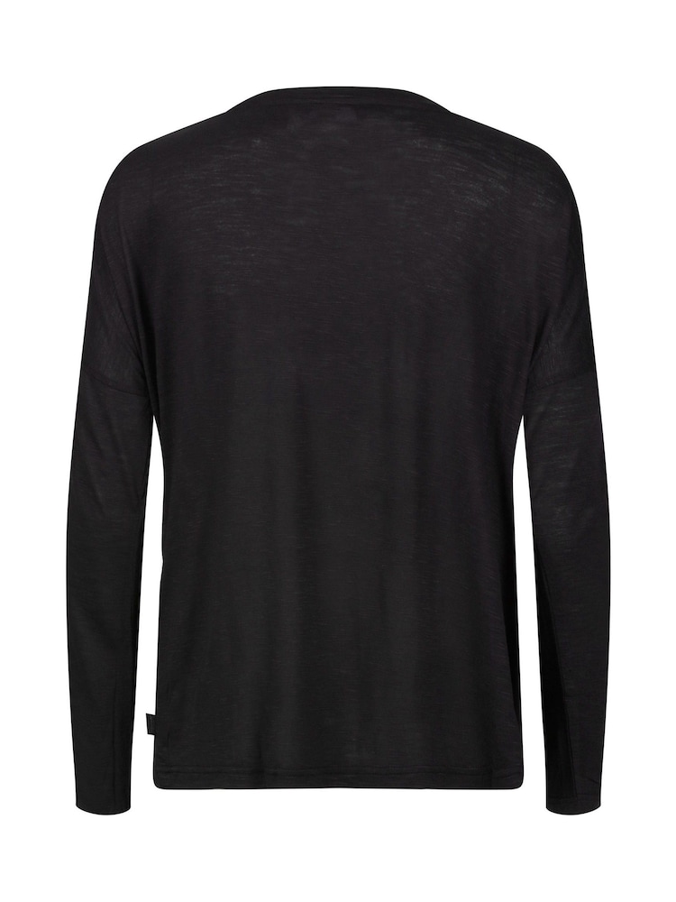 Regatta Black Womens Carlene Graphic Print T-Shirt - Image 6 of 6