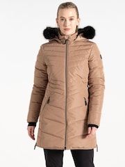 Dare 2b Womens Cream Striking IV Jacket - Image 1 of 9