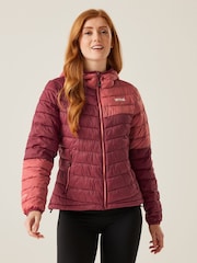 Regatta Red Womens Hooded Hillpack III Jacket - Image 1 of 9