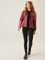Regatta Red Womens Hooded Hillpack III Jacket - Image 3 of 9