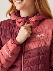 Regatta Red Womens Hooded Hillpack III Jacket - Image 4 of 9
