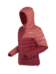 Regatta Red Womens Hooded Hillpack III Jacket - Image 9 of 9