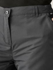 Gris - Regatta Womens Chaska Zip Off III Trousers - Imagen 4 de 4