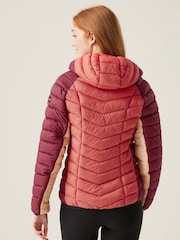 Regatta Red Womens Hooded Dalent Jacket - Image 2 of 8