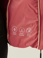 Regatta Red Womens Hooded Dalent Jacket - Image 6 of 8