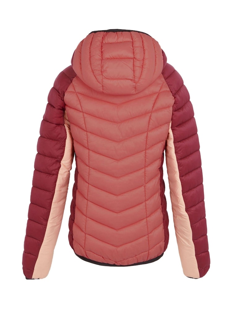 Regatta Red Womens Hooded Dalent Jacket - Image 8 of 8