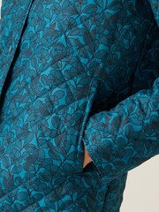 Regatta Blue Womens Orla Kiely Quilted Jacket - Image 6 of 8
