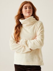 Regatta Cream Womens Bardou II Fluffy Jumper - Image 1 of 6