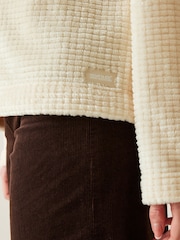 Regatta Cream Womens Bardou II Fluffy Jumper - Image 4 of 6