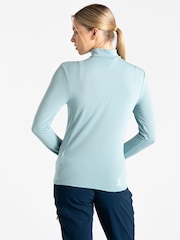 Azul - Dare 2b Womens Torrek Mountain Series Overhead Midlayer Black Top - Imagen 2 de 7