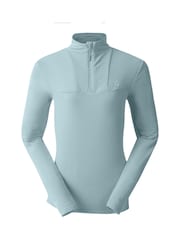 Azul - Dare 2b Womens Torrek Mountain Series Overhead Midlayer Black Top - Imagen 5 de 7
