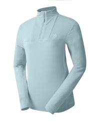 Azul - Dare 2b Womens Torrek Mountain Series Overhead Midlayer Black Top - Imagen 6 de 7