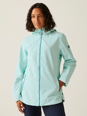 Regatta Blue Womens Hamara IV Waterproof Jacket - Image 1 of 9
