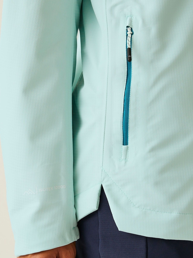 Regatta Blue Womens Hamara IV Waterproof Jacket - Image 6 of 9