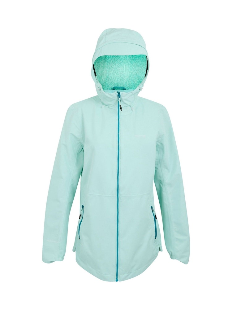 Regatta Blue Womens Hamara IV Waterproof Jacket - Image 7 of 9