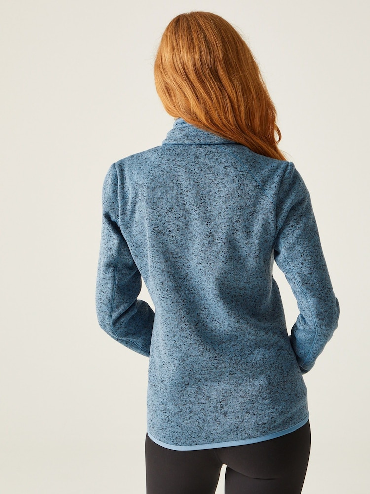 Regatta Dark Blue Womens Newhill Full Zip Fleece - Image 2 of 7