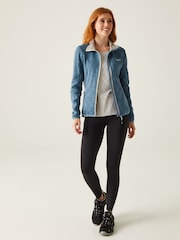 Regatta Dark Blue Womens Newhill Full Zip Fleece - Image 3 of 7