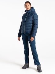 Dare 2b Womens Blue Torrek Mountain Series Baffled Jacket - Image 4 of 9