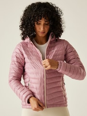 Regatta Pink Womens Hurden Lightweight Puffer Jacket - Image 1 of 9