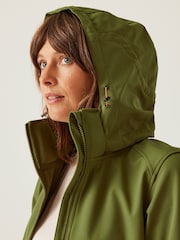 Regatta Green Womens Carisbrooke Softshell Jacket - Image 5 of 8