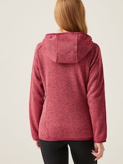 Regatta Red Womens Newhill Hooded Fleece - Image 2 of 7