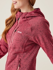 Regatta Red Womens Newhill Hooded Fleece - Image 4 of 7