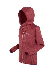 Regatta Red Womens Newhill Hooded Fleece - Image 7 of 7
