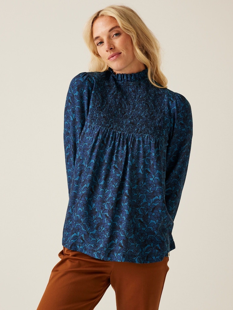 Regatta Blue Womens Orla Kiely Winter Blouse - Image 1 of 1