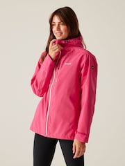 Regatta Pink Womens Birchdale II Waterproof Jacket - Image 1 of 9