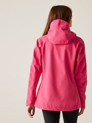 Regatta Pink Womens Birchdale II Waterproof Jacket - Image 2 of 9