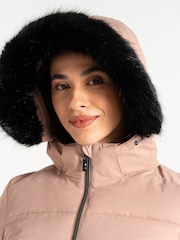 Dare 2b Womens Cream Glamorize V Jacket - Image 5 of 9