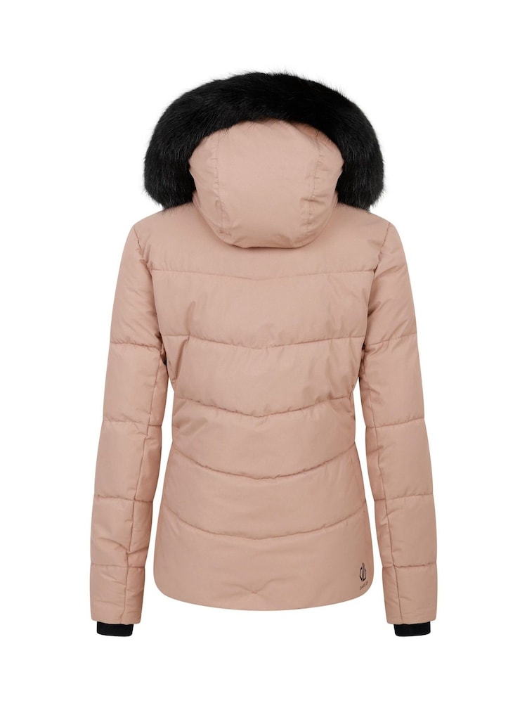 Dare 2b Womens Cream Glamorize V Jacket - Image 9 of 9
