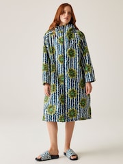 Regatta Green Womens Orla Kiely Changing Robes - Image 1 of 9