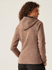 Regatta Brown Womens Newhill Hooded Fleece - Image 2 of 6