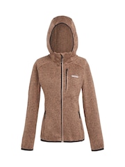 Regatta Brown Womens Newhill Hooded Fleece - Image 5 of 6