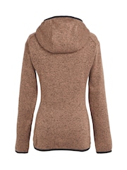 Regatta Brown Womens Newhill Hooded Fleece - Image 6 of 6