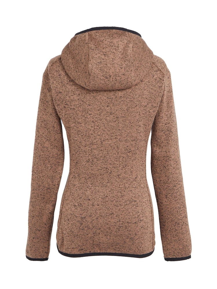 Regatta Brown Womens Newhill Hooded Fleece - Image 6 of 6 Regatta Brown Womens Newhill Hooded Fleece - Image 6 of 6