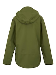 Regatta Green Womens Oakhowe Waterproof Jacket - Image 9 of 10