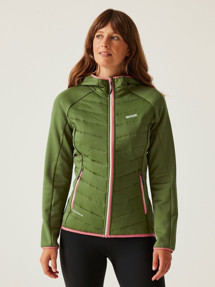 Regatta Green Womens Andreson VIII Hybrid Jacket - Image 2 of 8