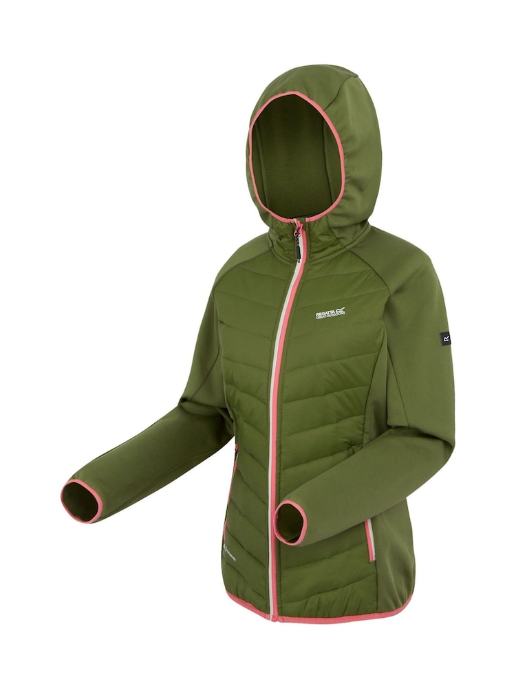 Regatta Green Womens Andreson VIII Hybrid Jacket - Image 8 of 8