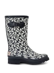 Regatta Black Womens Orla Kiely Quarter Wellies - Image 1 of 6