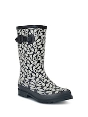 Regatta Black Womens Orla Kiely Quarter Wellies - Image 2 of 6