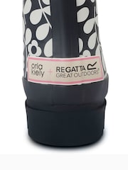 Regatta Black Womens Orla Kiely Quarter Wellies - Image 5 of 6