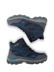 Regatta Blue Womens Holcombe III Mid Waterproof Walking Boots - Image 4 of 5