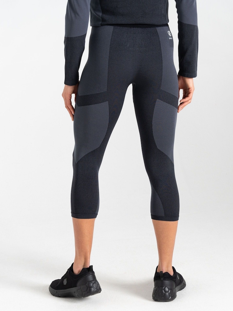 Dare 2b Womens In The Zone II Black 3/4 Leggings - Image 4 of 4
