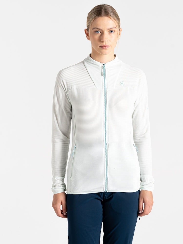 Dare 2b Womens Blue Torrek Mountain Series Stretch Midlayer Fleece - Image 1 of 3