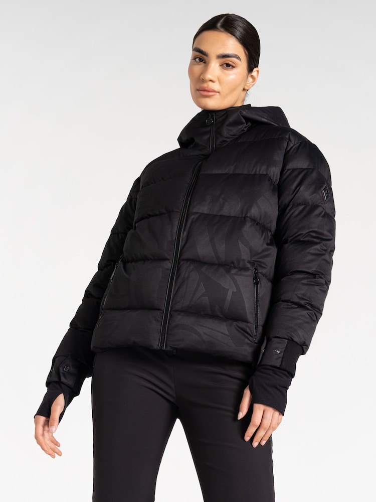 Dare 2b Womens Showcase Ski Baffle Black Jacket - Image 1 of 9