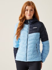 Regatta Blue Womens Hooded Hillpack III Jacket - Image 1 of 9